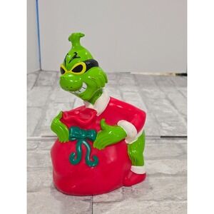 Vintage 2000 Universal Movie Dr. Seuss's Grinch Stole Christmas‎ Rubber Bank